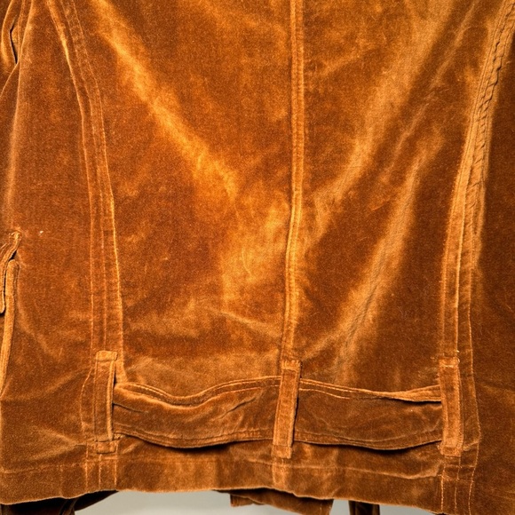 Free People x Nicholas K Velvet Turin Jacket In Sienna - Picture 15 of 16